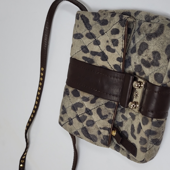 Used 3.1 Phillip Lim bag in cat print and brown leather - Picture 5 of 11
